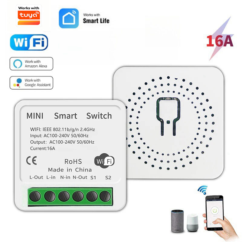 Diy Home Automation Controller - 16A İki Yönlü Kontrol DIY WiFi