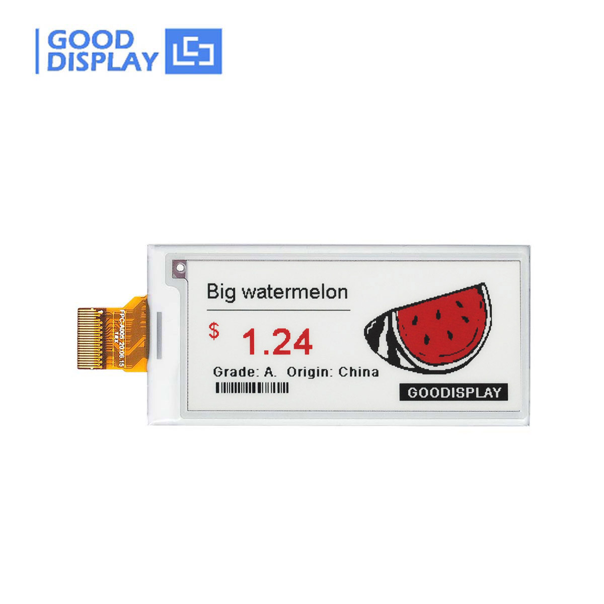 Display Epaper 2.9 - E Mürekkep Ekranlı Tablet 2.9 İnç