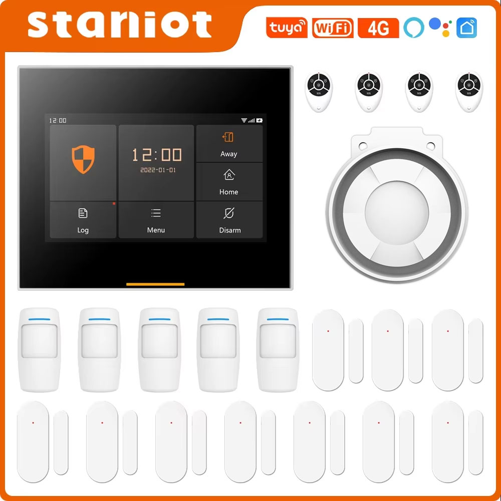 Smart Home Automation Diy - Staniot 433MHz Kablosuz Wifi 4G Akıllı