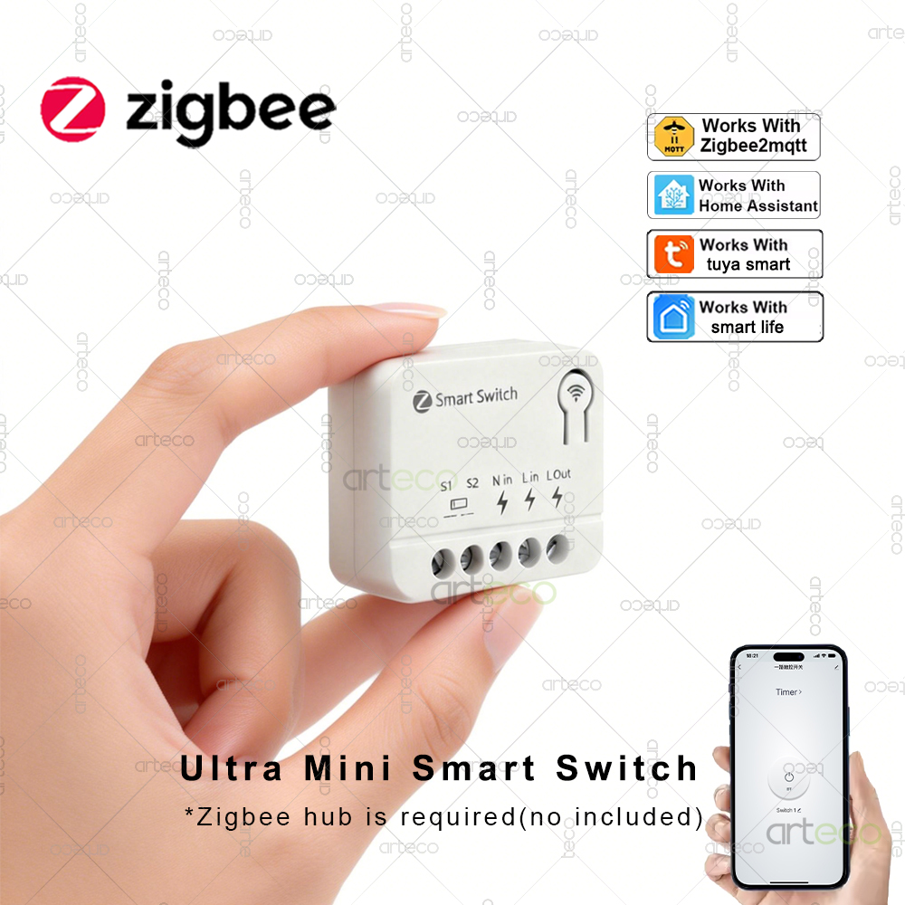 Smart Home Automation Diy - Zigbee Mini Kesici DIY Akıllı Anahtar