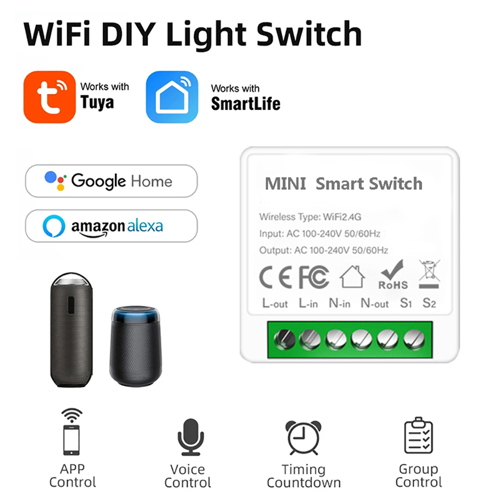 2 Yollu Kontrol Tuya Mini 16A  - Diy Home Automation Controller incelemesi ve fiyatı
