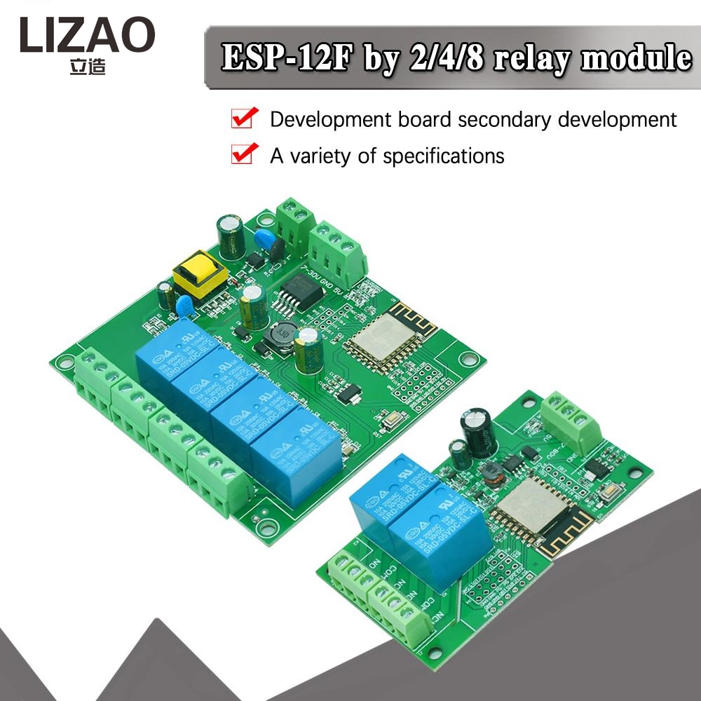 LIZAO 2/4/8 Kanal ESP8266 ESP- - Relay 8 Channel Board incelemesi ve fiyatı