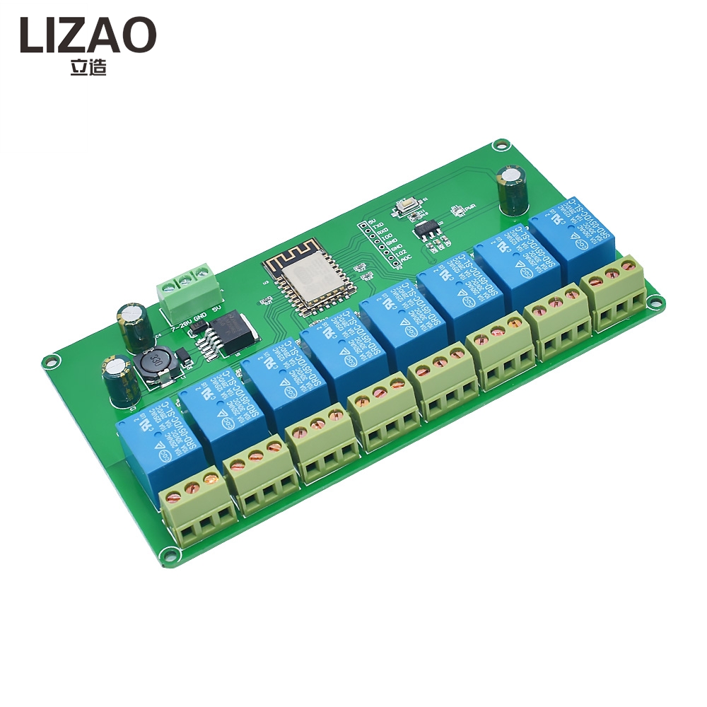 LIZAO 2/4/8 Kanal ESP8266 ESP- - Relay 8 Channel Board incelemesi ve fiyatı