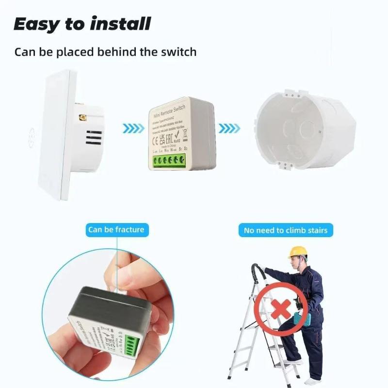 RF 433 MHz Akıllı Anahtar Mini - Home Automation Diy incelemesi ve fiyatı